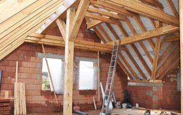 Rilla Mill attic trusses